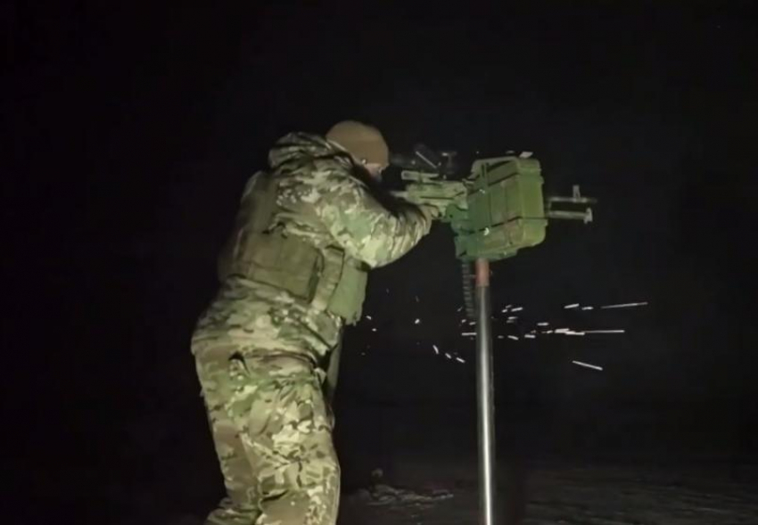 Уникальные кадры: как бойцы ПВО отражали массированный налёт дронов ВСУ на Мелитополь