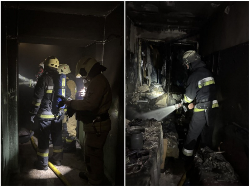 Пять запорожцев оказались в огненной ловушке из-за непотушенной сигареты