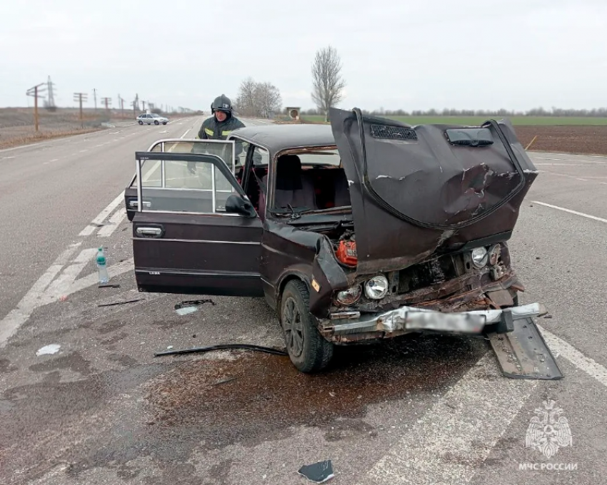 Два человека чуть не погибли в ДТП под Мелитополем