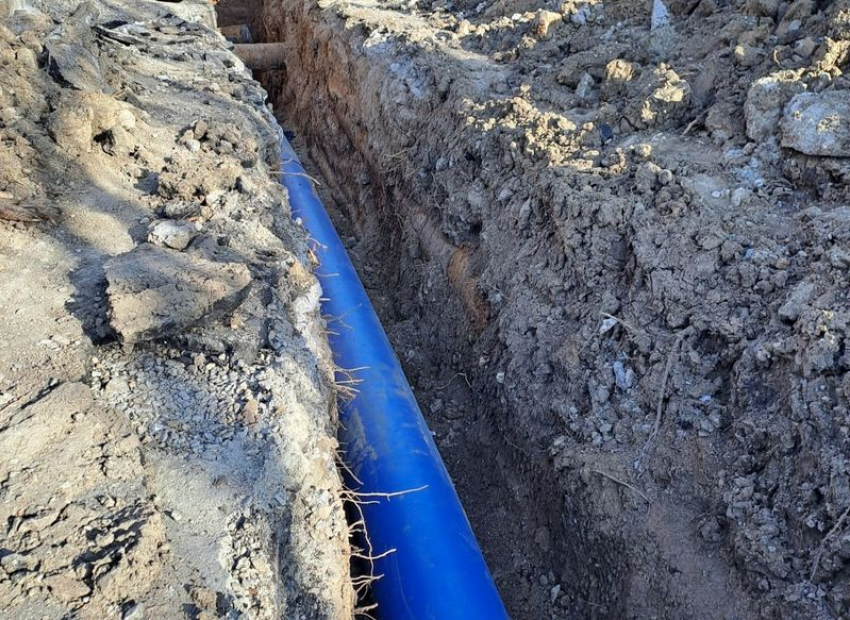Реконструкцию еще двух магистральных водоводов начали в Бердянске