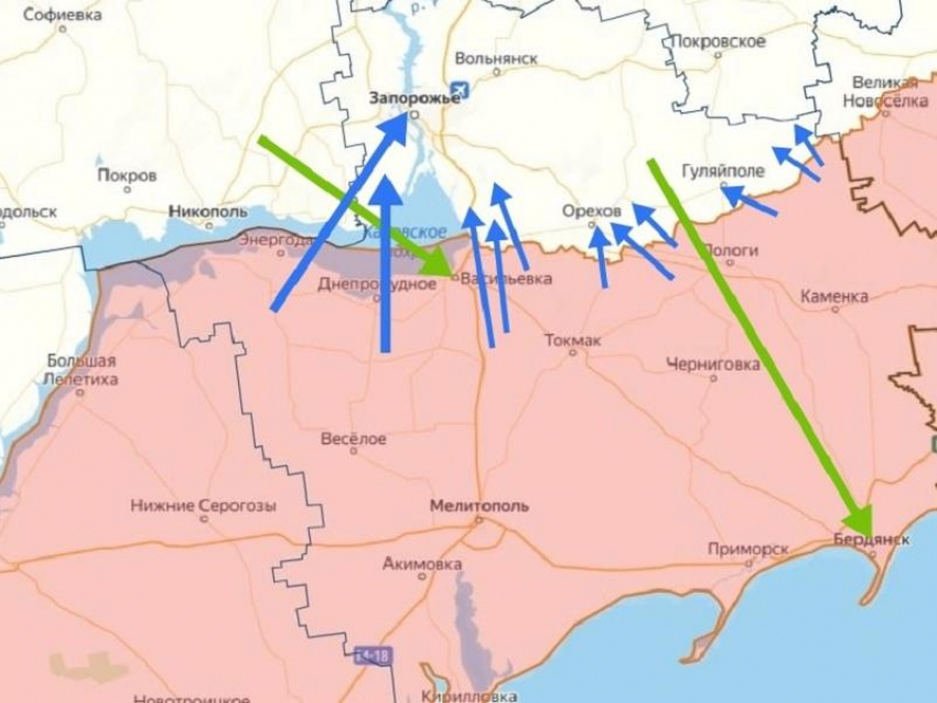 Правый берег Запорожской области обстреляли 486 раз за сутки 