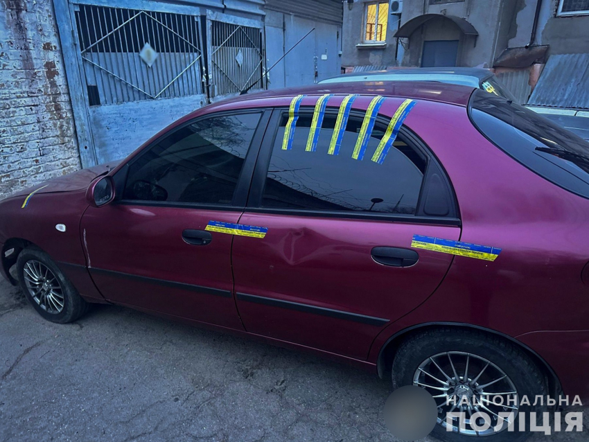Житель Запорожья подозревается в угоне машины