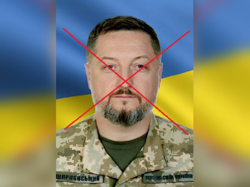 Появилось фото уничтоженного подполковника-карателя ГУР Украины Шараевского
