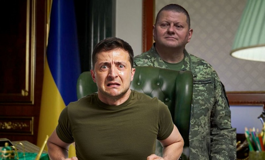 Залужный обвинил Зеленского в срыве контрнаступления ВСУ в Запорожье