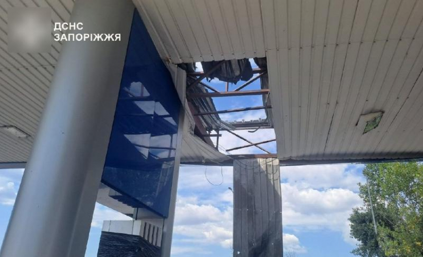 Опубликованы последствия ударов по запорожским заправкам