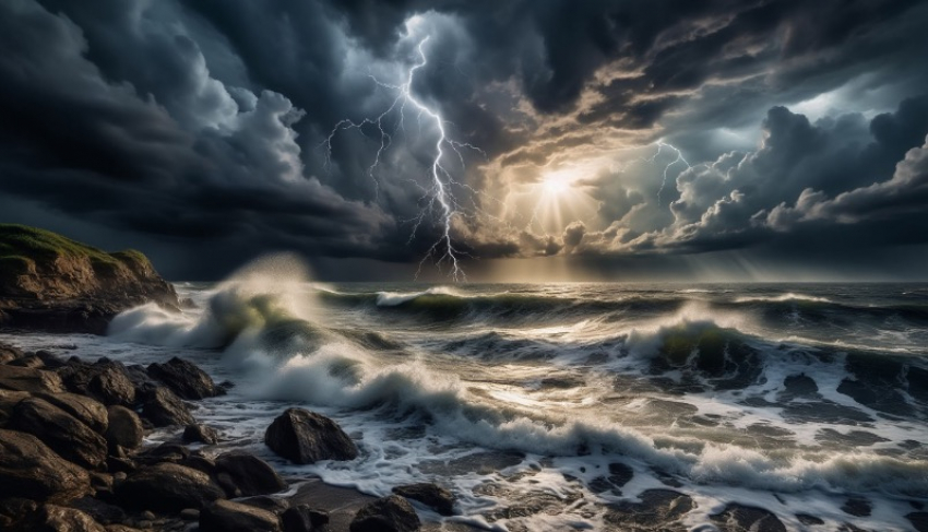 Штормовое предупреждение из-за сильного ветра объявили в Запорожской области 29 декабря