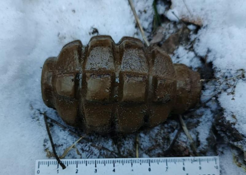 Мелитопольцы нашли ручную гранату прямо посреди улицы