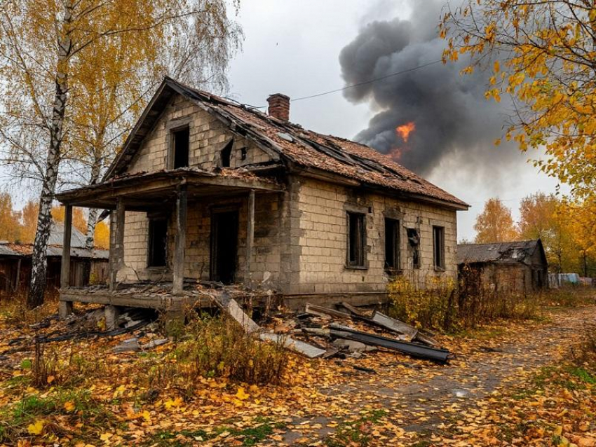 ВСУ накрыли Водяное артиллерией: один частный дом повреждён, второй – полностью разрушен