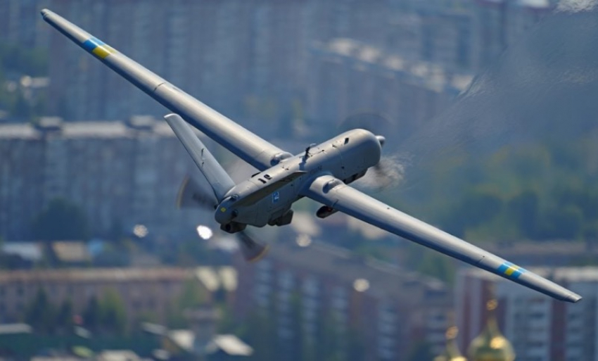 Дрон-разведчик ВСУ заметили над Мелитополем ночью 23 марта