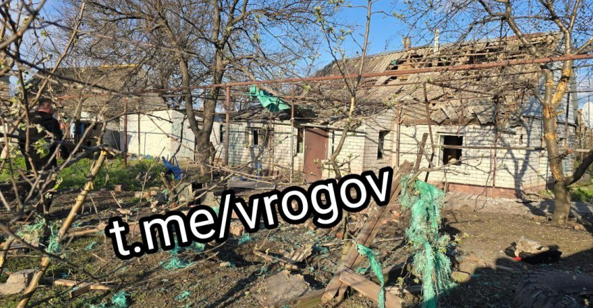 НАТОвский «Вампир» ударил по жилым домам Каменки-Днепровской