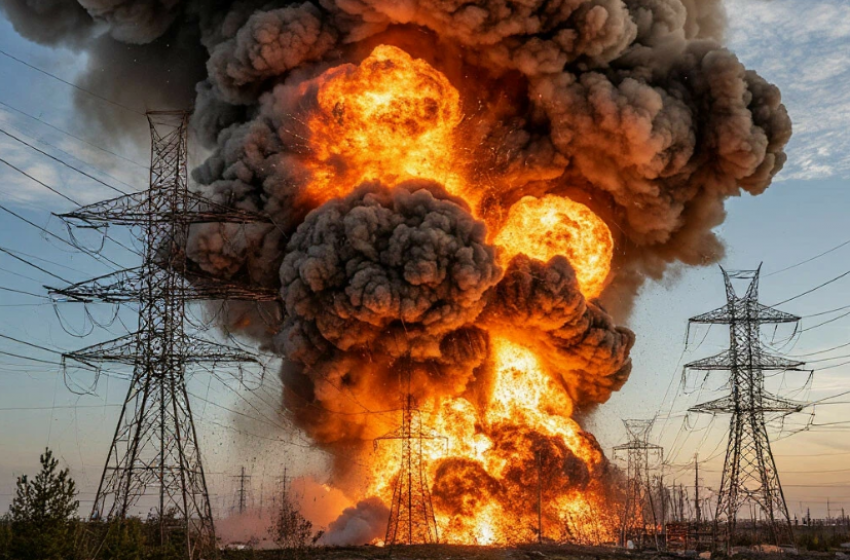 Рои дронов ВСУ дважды атаковали РЭС в Каменке-Днепровской