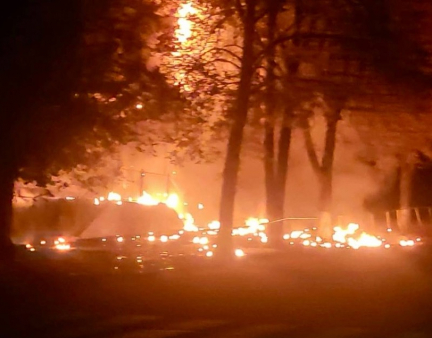 Российские «Герани» трижды ударили по объектам ВСУ в Запорожье ночью 18 октября