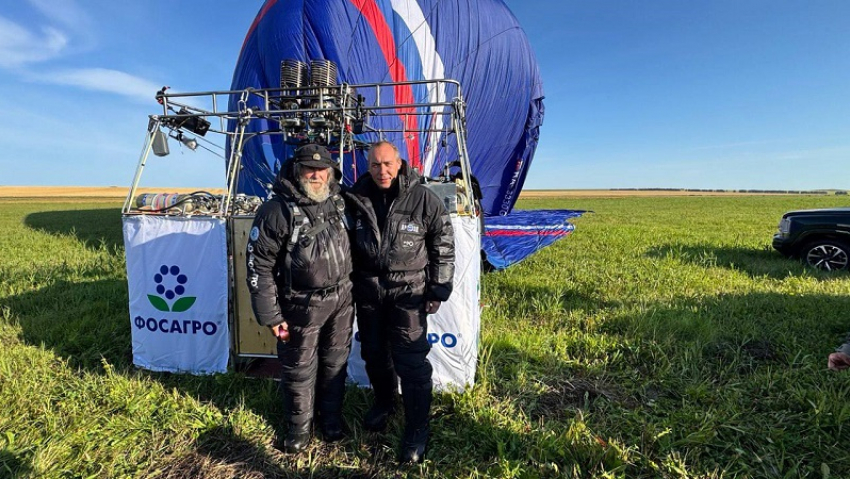 Запорожский путешественник Конюхов побил рекорд высоты полета на тепловом аэростате