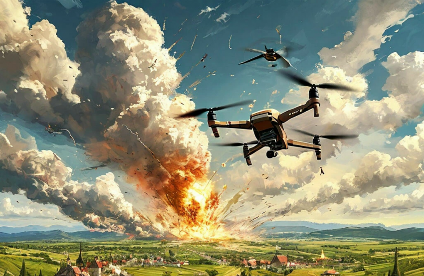 Дроны ВСУ ударили по Васильевке