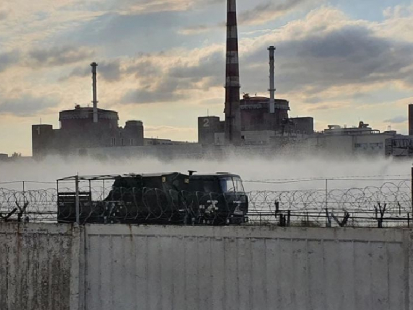 Украинские боевики ударили артиллерией по пожарной части возле Запорожской АЭС