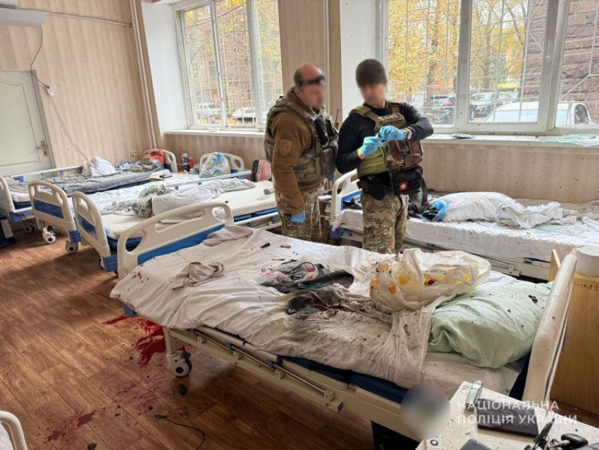 Бомба неожиданно взорвалась в запорожской больнице: ранен мужчина