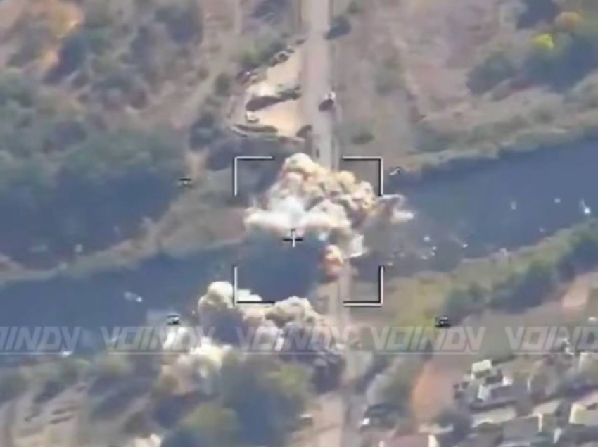 ВС РФ разрушили мост в Покровском на границе Запорожской и Днепропетровской областей