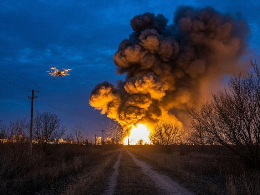 Взрывы раздались в Мелитополе и Бердянске на фоне объявленной тревоги по БПЛА в Запорожской области