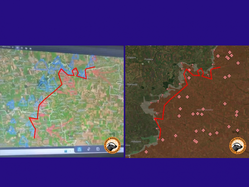 ВСУ врут о своих «успехах» на Запорожском фронте, публикуя ложные карты боевых действий 