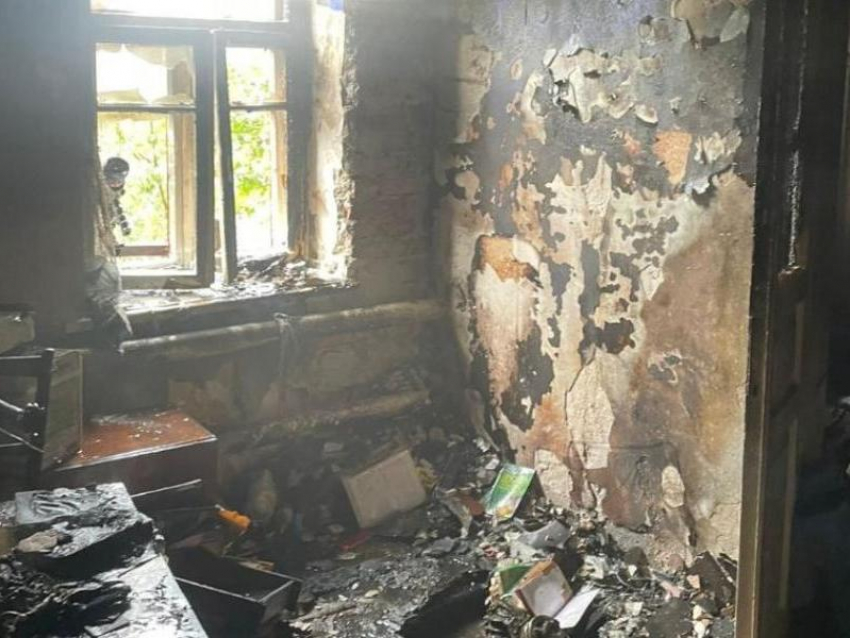 В Запорожье 85-летняя женщина сгорела в своём частном доме