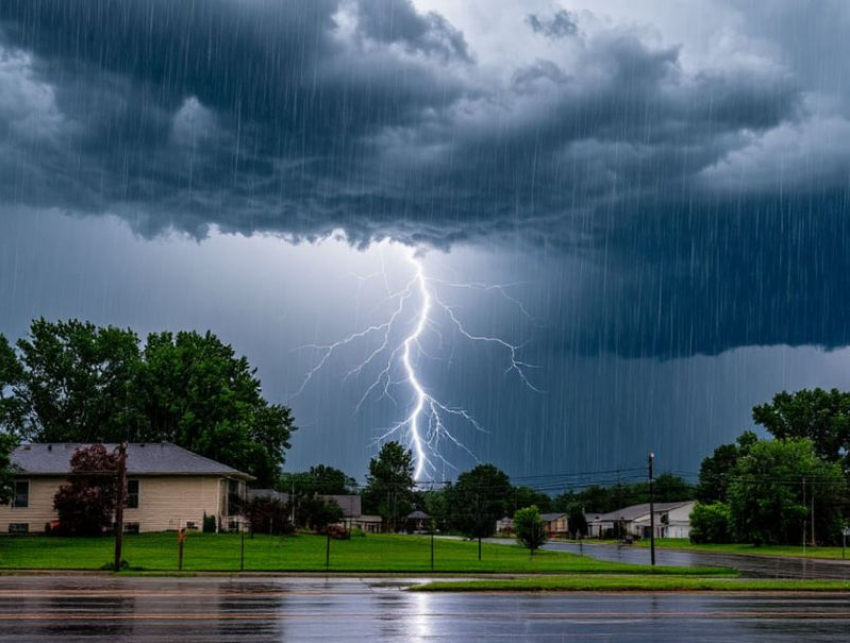 Ливень, грозу и град пообещали жителям Запорожской области 21 апреля