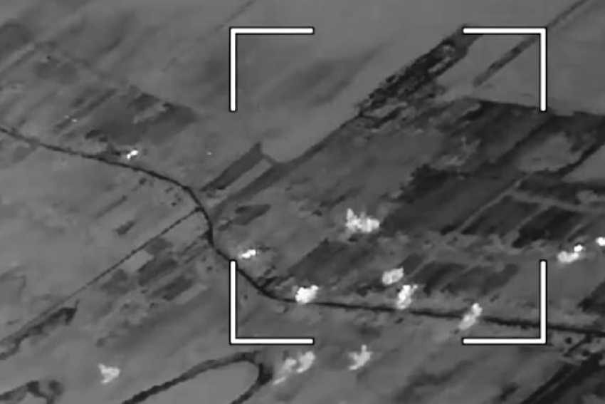 Появилось видео, как российский «Град» стер с лица земли узел обороны ВСУ в Запорожье