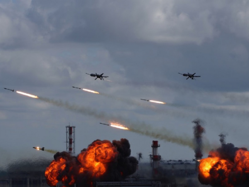 Российские дроны ударили по военным объектам ВСУ в Запорожье