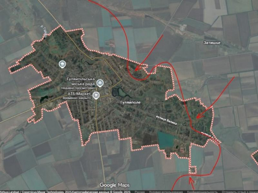 «Масштаб похлеще, чем в Покровске»: армия России ворвалась в Гуляйполе сразу с трёх сторон