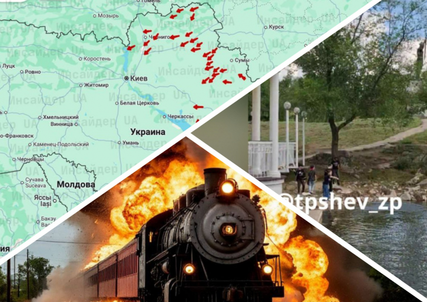 Новости Запорожья: подрыв военного поезда, шквал дронов по позициям ВСУ и трагическое убийство черепахи