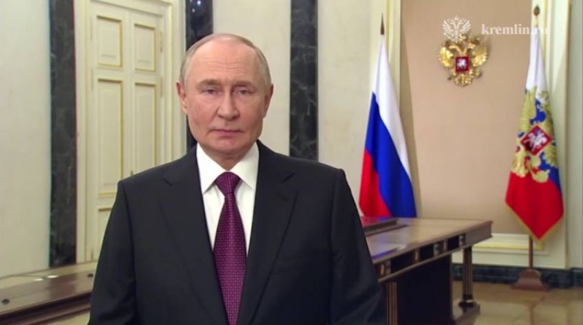 Путин обратился к запорожцам по случаю годовщины воссоединения региона с РФ