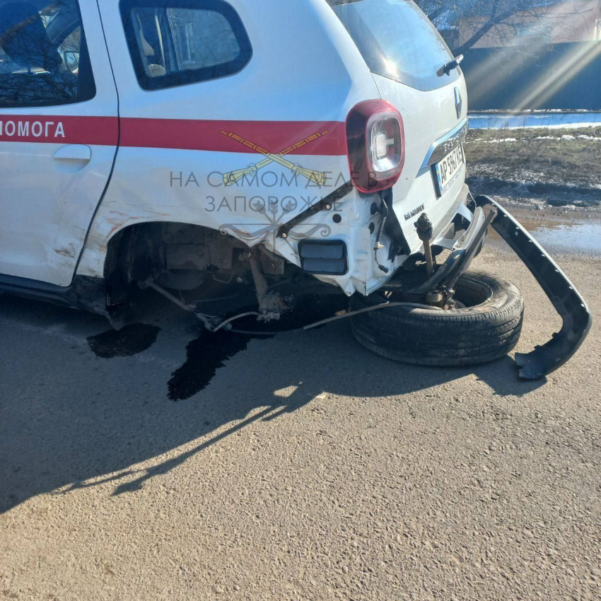 Пьяные военкомы попали в аварию со скорой помощью в Вольнянске