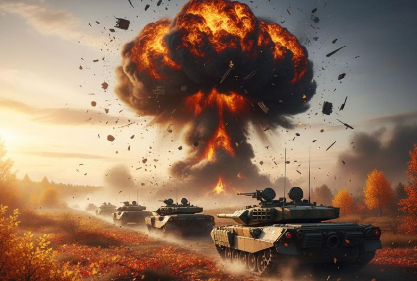 ВС РФ сожгли два танка ВСУ в боях за Ровнополье Запорожской области